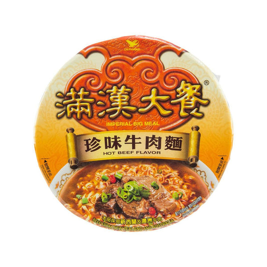 UNI PRESIDENT Imperial Big Meal Hot Beef Flavor  (187g) - city'super E-Shop