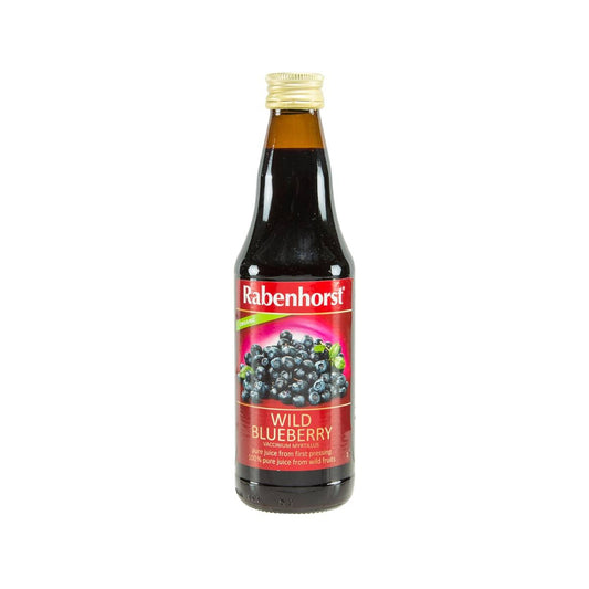 RABENHORST Organic 100% Pure Blueberry Juice  (330mL)