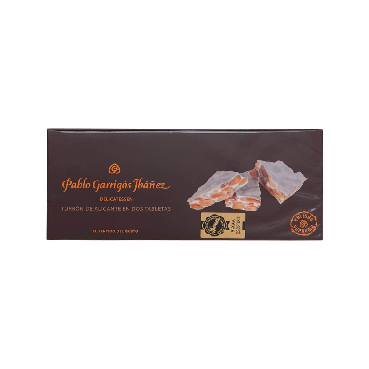 PABLO GARRIGOS IBANEZ Alicante Turron Nougat  (300g)