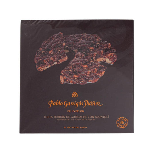 PABLO GARRIGOS IBANEZ Almond Brittle Torta Turron Nougat with Sesame  (200g)