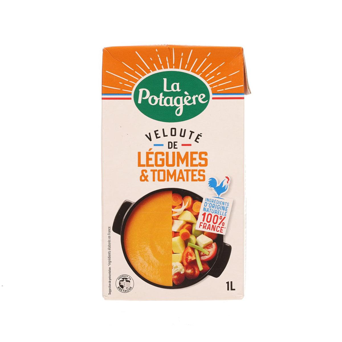 LA POTAGERE Tomatoes and Vegetables Creamy Soup  (1L)