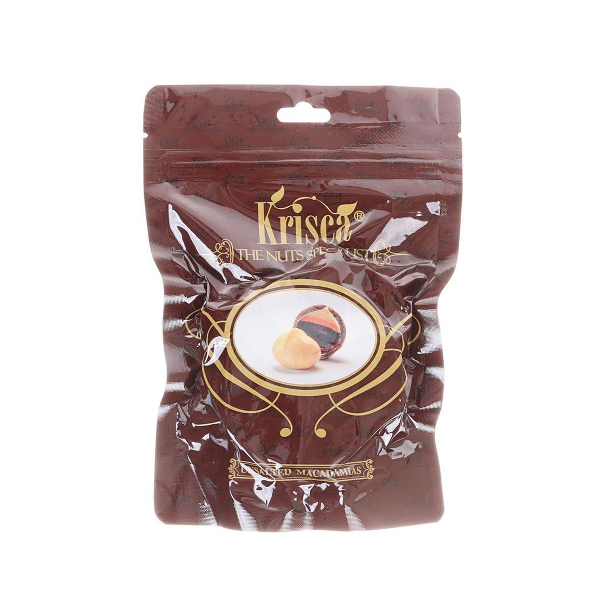 KRISCA Roasted & Unsalted Macadamias  (130g)