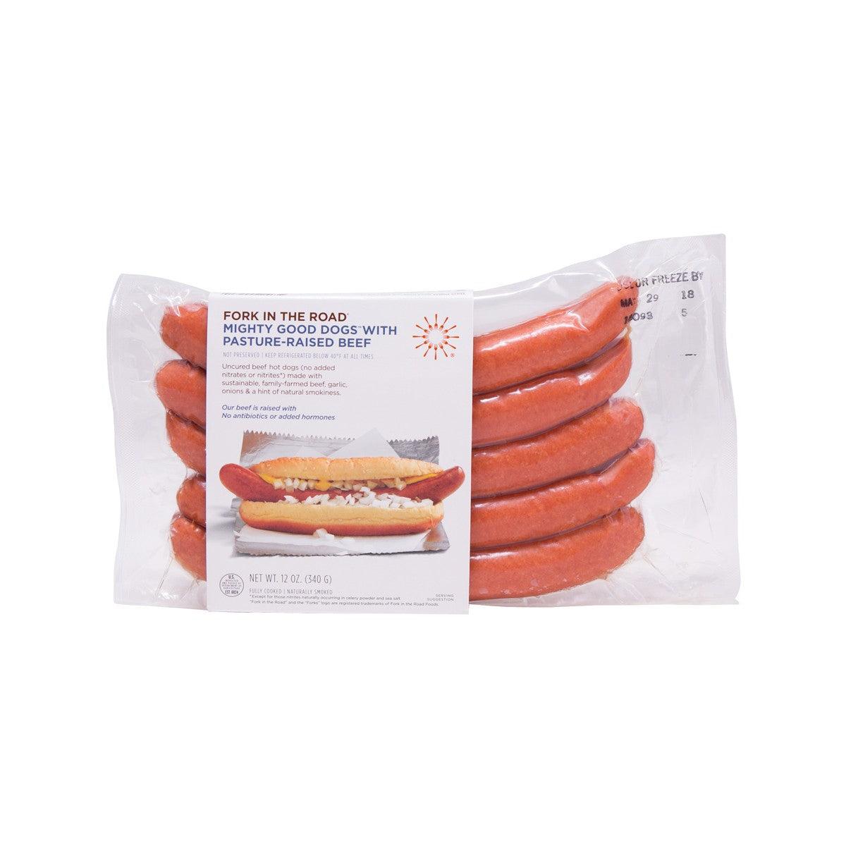 TRUE STORY Mighty Good Dogs™ Pasture-Raised Uncured Beef Hot Dogs  (340g)