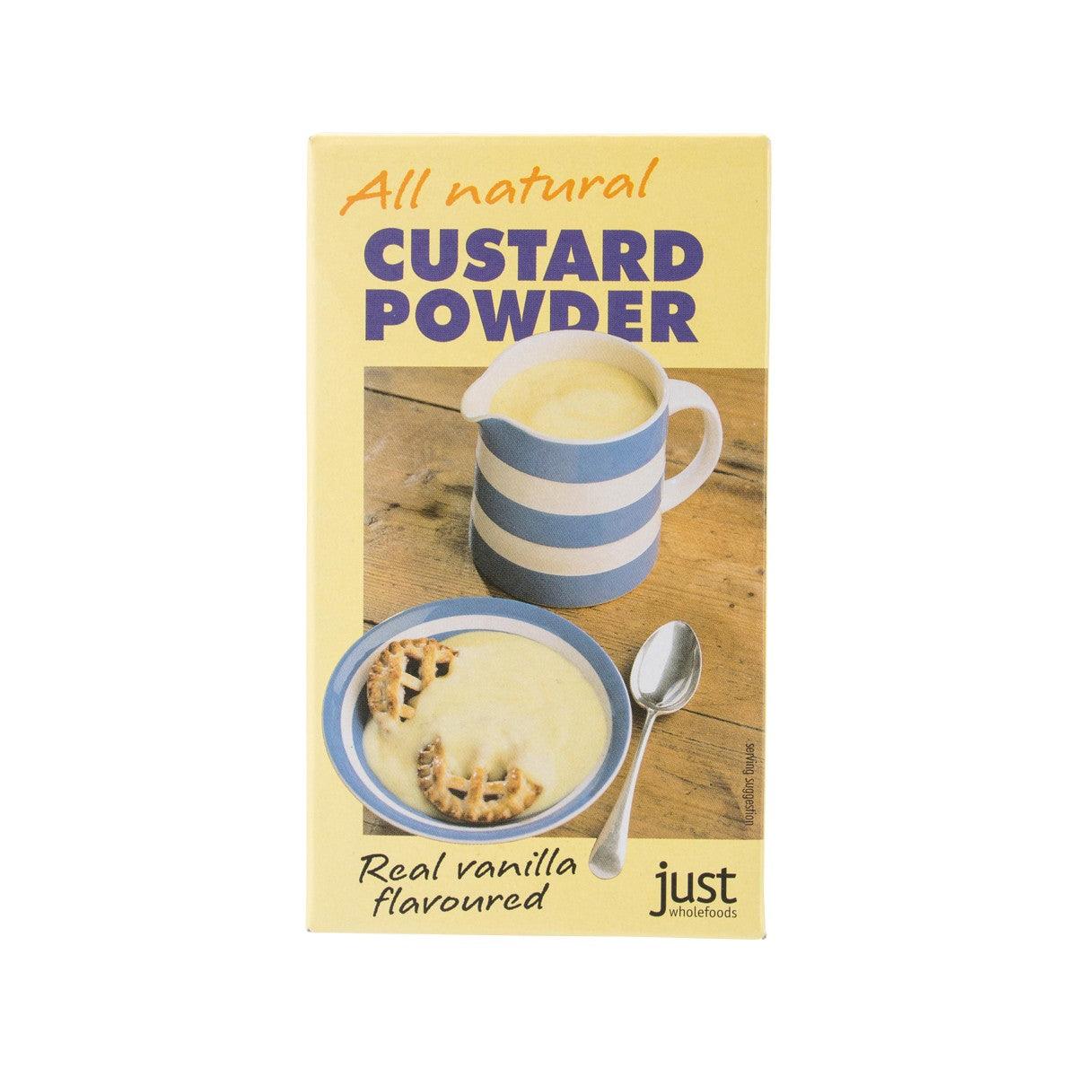 JUST WHOLEFOODS Original Custard Powder - Vanilla Flavoured  (100g)
