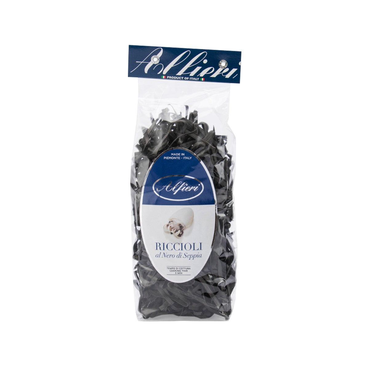 ALFIERI Artisanal Riccioli with Squid Ink  (250g)
