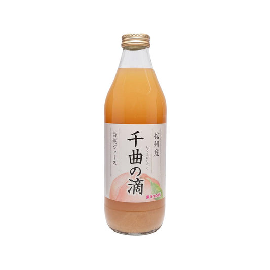 KOTOBUKIKOUGEN Shinshu White Peach Juice - Chikuma No Shizuku  (1000mL)