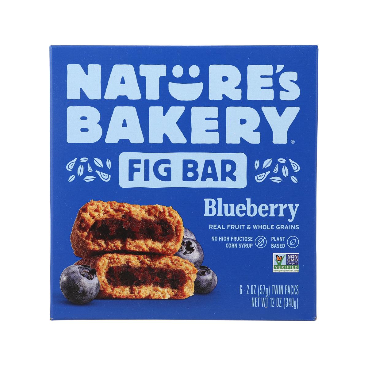 NATURE'S BAKERY Fig Bar - Blueberry  (340g)
