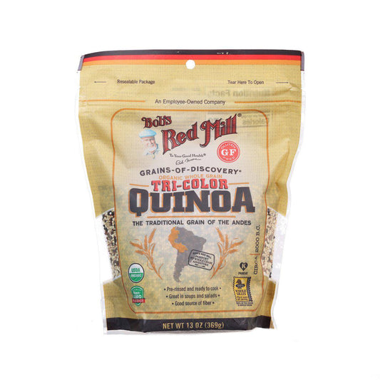 BOB'S RED MILL Organic Whole Grain Tri-color Quinoa  (369g)