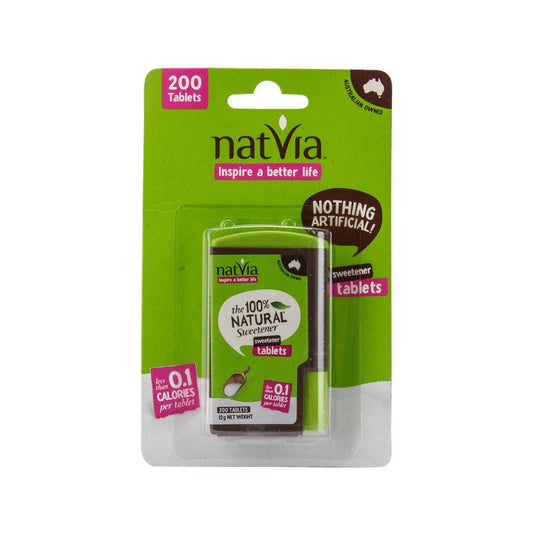 NATVIA The 100% Natural Sweetener - Organic Stevia [Tablets]  (12g)