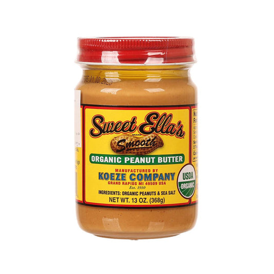 SWEET ELLA'S Organic Peanut Butter  (368g)