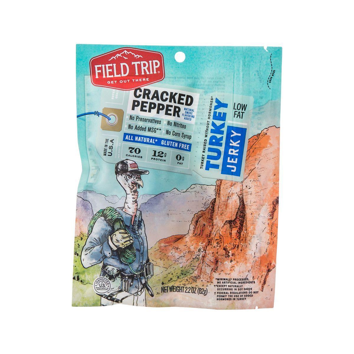 FIELD TRIP Turkey Jerky - Cracked Pepper  (2.2oz)