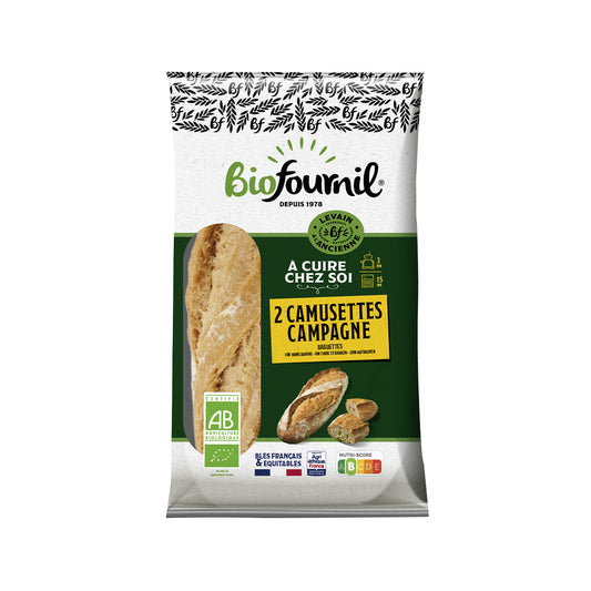 L'ANGELUS Organic Country Style Baguettes  (400g)