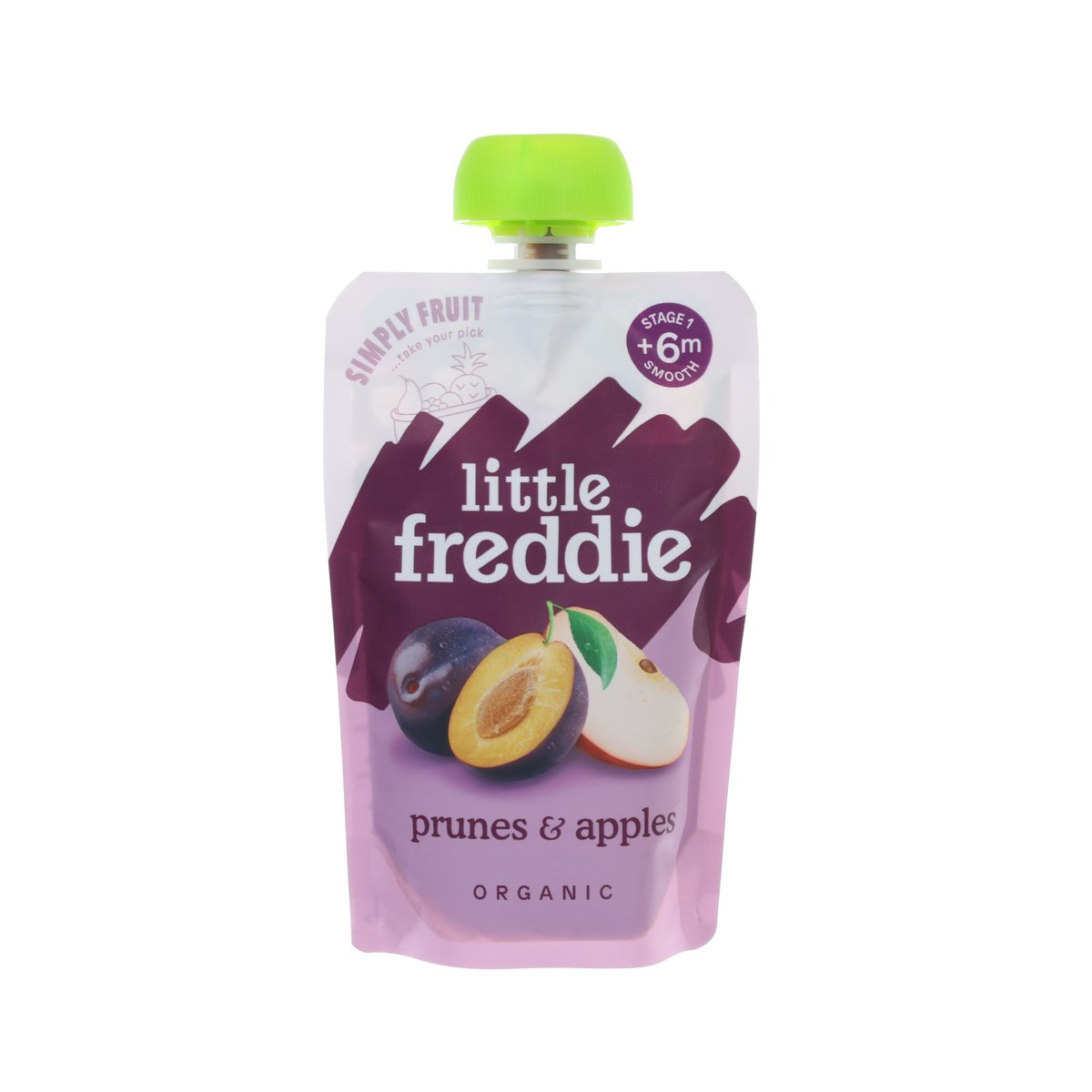 LITTLE FREDDIE Organic Prunes & Apples  (100g)
