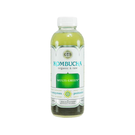 GT'S Organic Raw Kombucha Drink - Multi Green  (473mL)