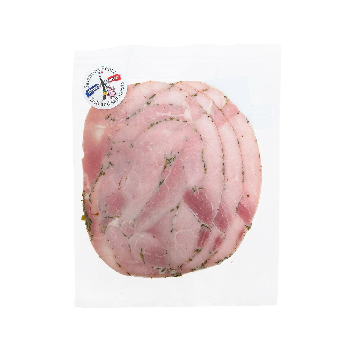 BENTZ 羅勒熟火腿 (無皮)  (150g)