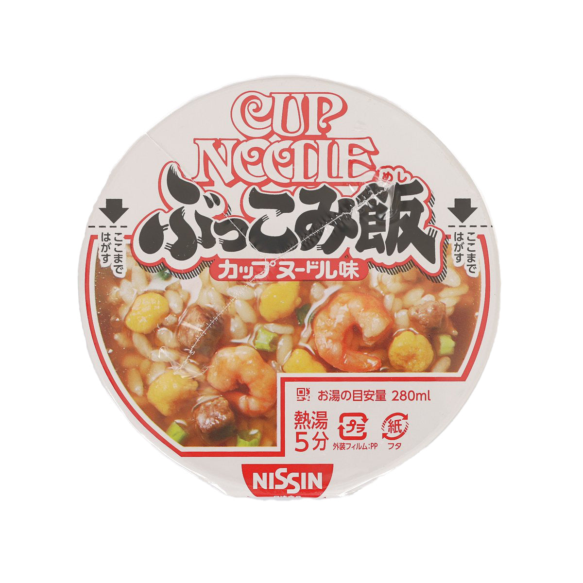 NISSIN Cup Noodle Flavor Soup Rice  (75g)