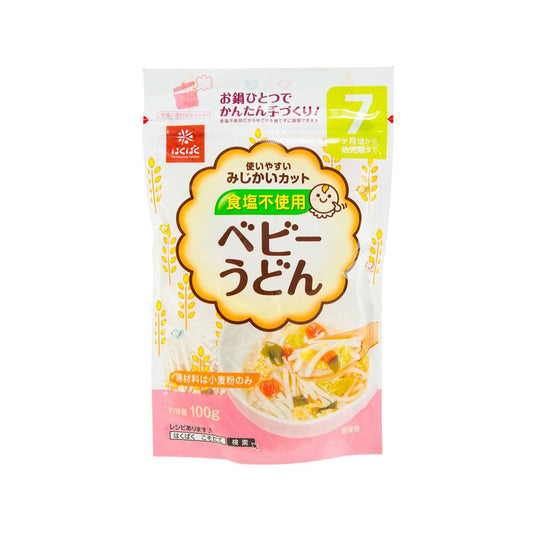 HAKUBAKU Baby Udon - from 7 Months  (100g)