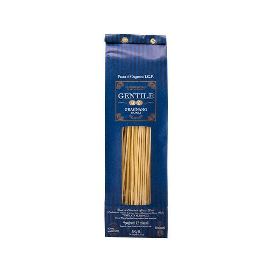 GENTILE Artisanal Pasta di Gragnano IGP - Spaghetti  (500g)