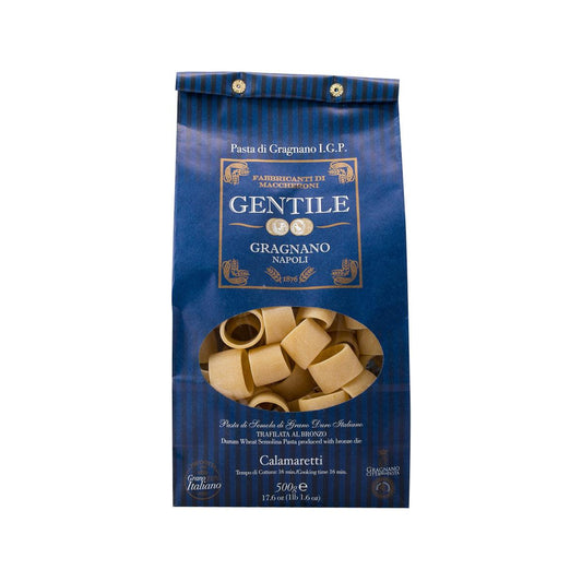 GENTILE Artisanal Pasta di Gragnano IGP - Calamaretti  (500g)