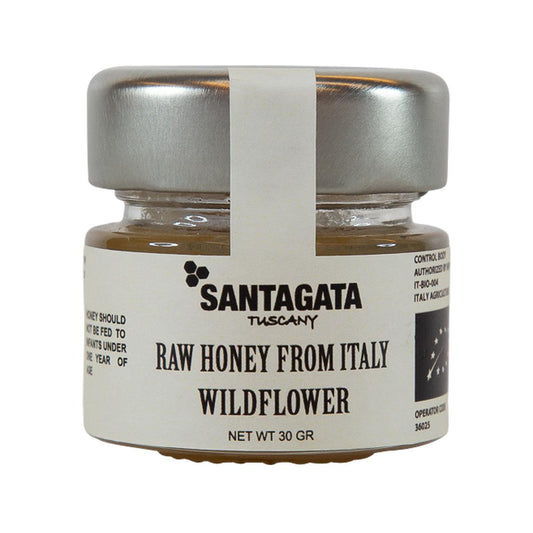 SANT' AGATA Organic Raw Wildflower Honey  (30g)
