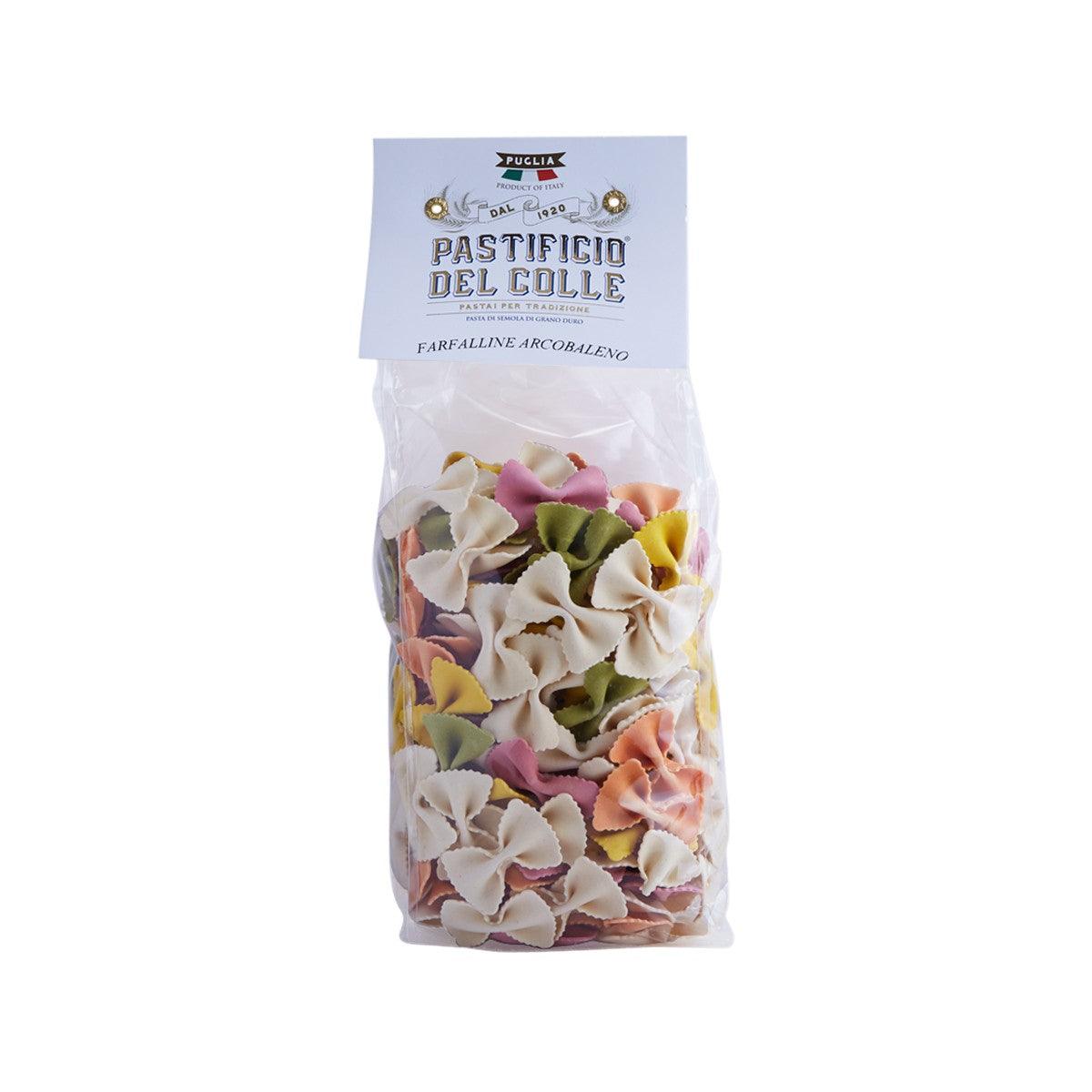PASTIFICIO DEL COLLE Artisanal Colorful Pasta - Farfalline  (500g)