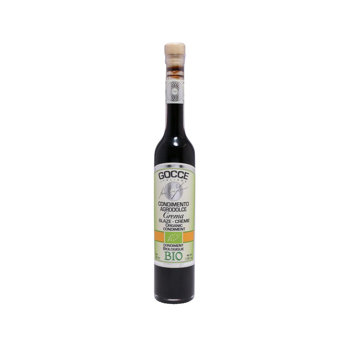 GOCCE ITALIANE Organic Glaze with Balsamic Vinegar of Modena  (100mL)