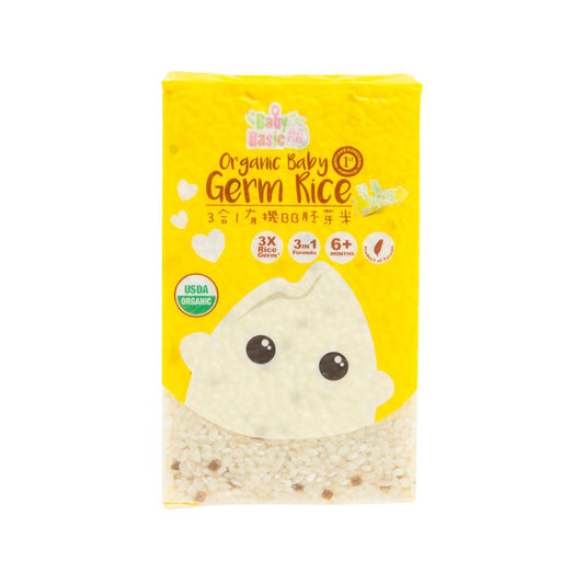 BABY BASIC Organic 3 In 1 Baby Germ Rice [Below 36 Months]  (500g)