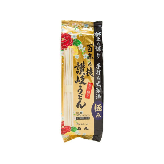 ISHIMARU SEIMEN Sanuki Pestled Udon Noodle  (300g)