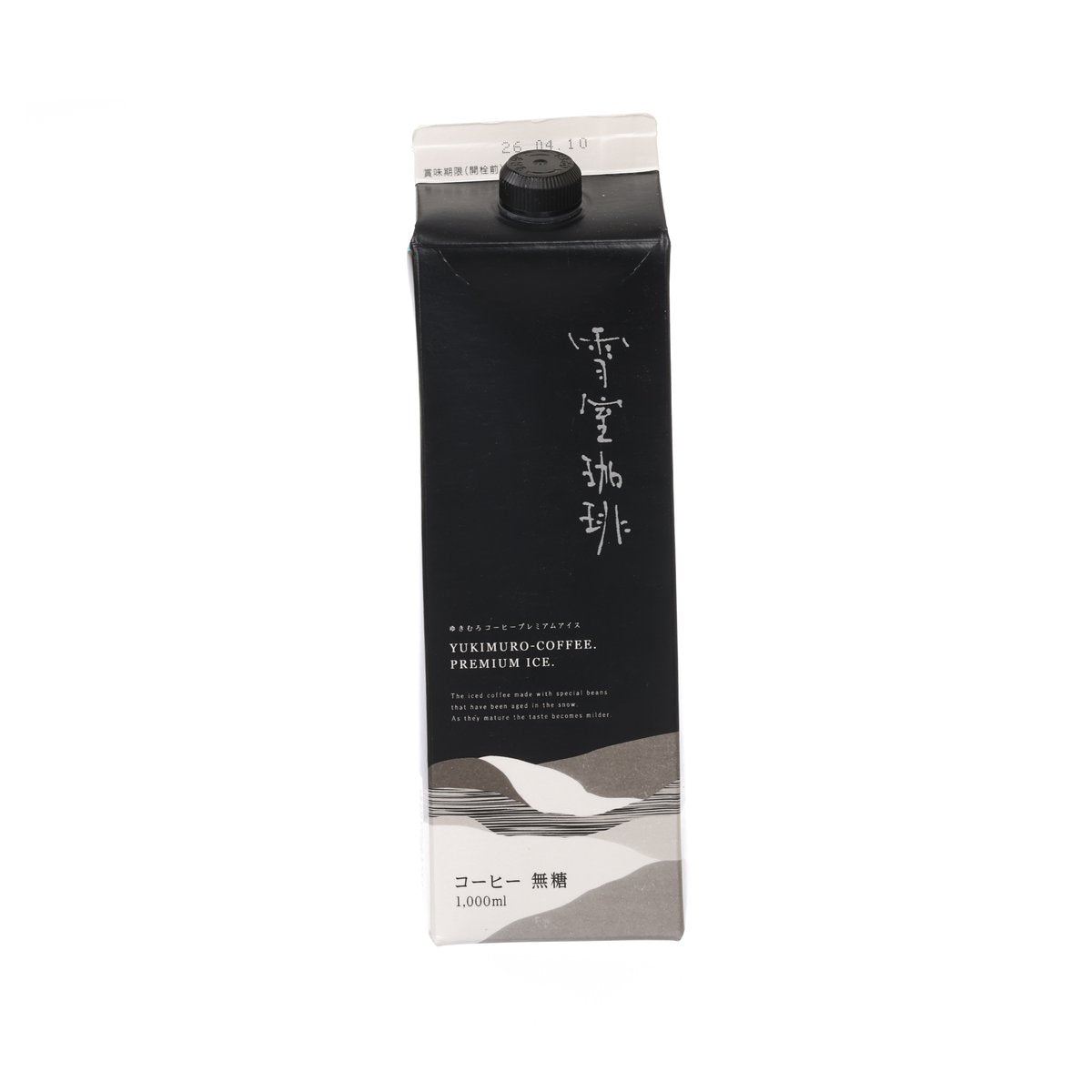 SUZUKI COFFEE Premium Yukimuro Ice Coffee - No Sugar  (1000mL)