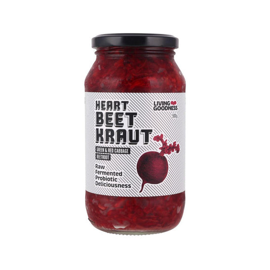 LIVING GOODNESS Heart Beet Kraut  (500g)