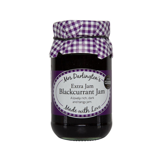 Mrs Darlington's Blackcurrant Jam, 340g – Tangy & Rich
