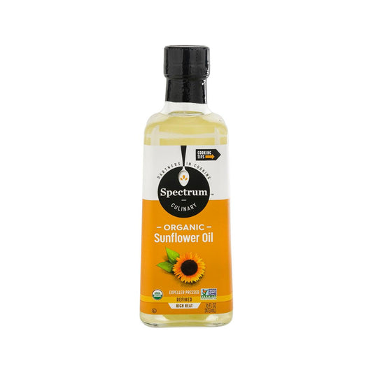 SPECTRUM Organic Sunflower Oil – High Heat 473mL