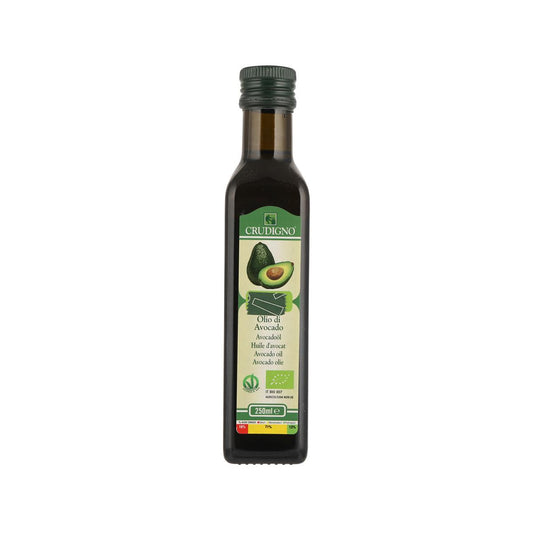 CRUDIGNO Organic Avocado Oil, 250mL – Cold Pressed