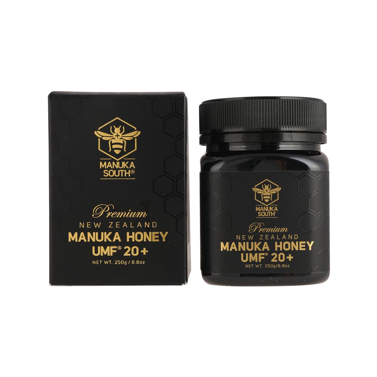 MANUKA SOUTH Manuka Honey UMF 20+, 250g – Premium