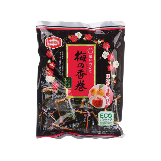 KAMEDA Plum Roasted Seaweed Rice Cracker  (55g)