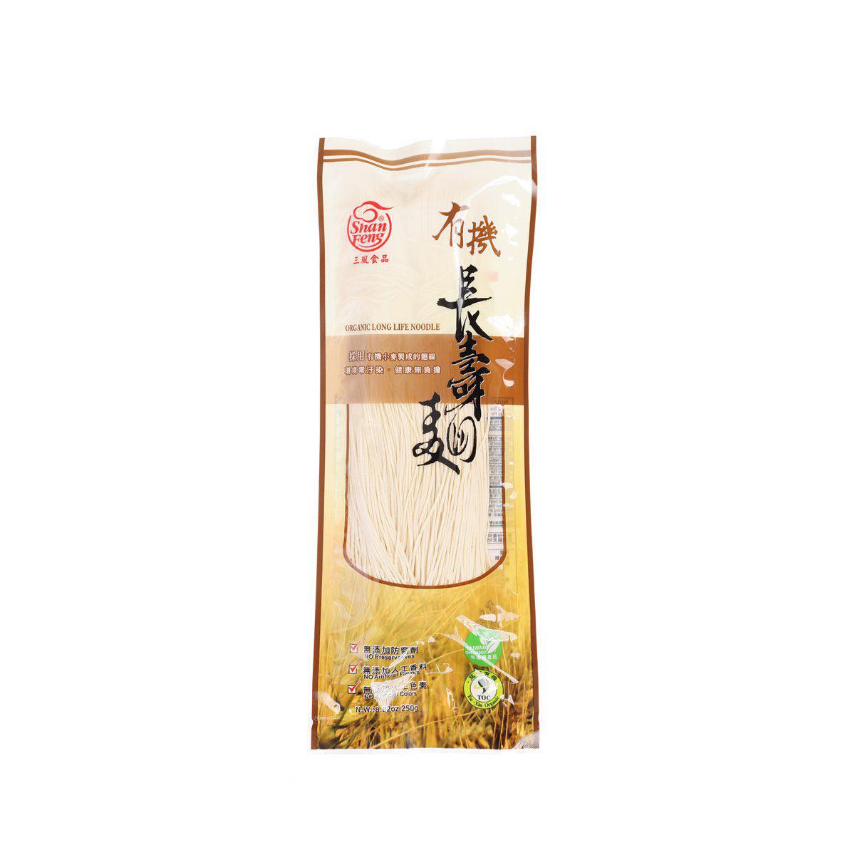 SHAN FENG Organic Long Life Noodle  (250g)