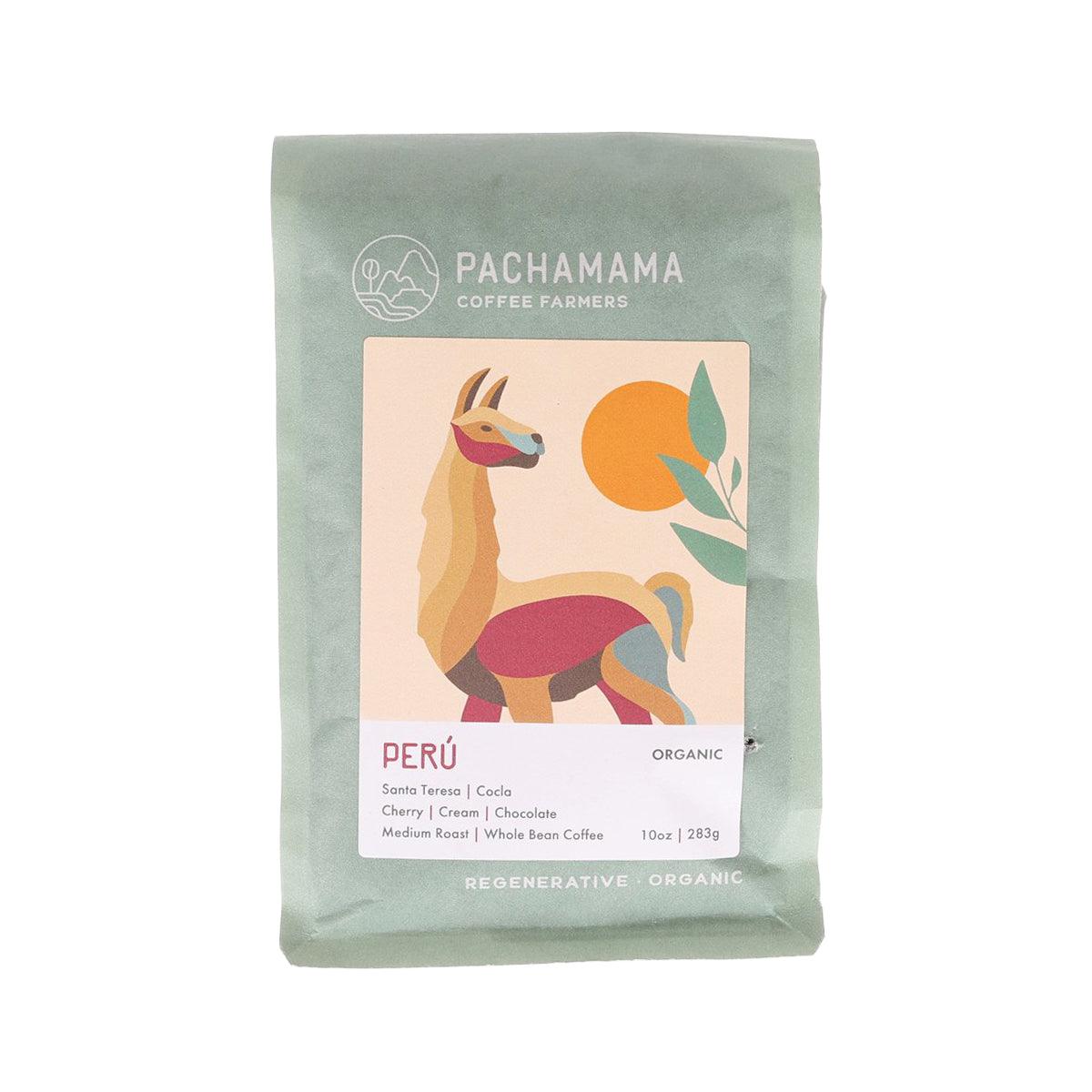 PACHAMAMA 有機秘魯咖啡豆 - 中度烘焙  (283g)