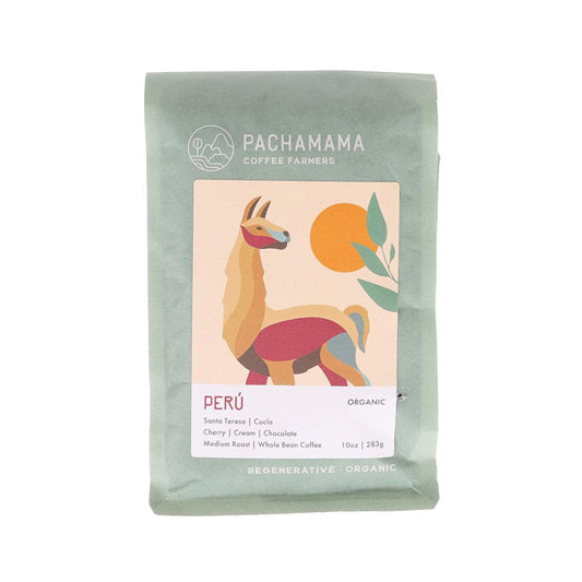 PACHAMAMA 有機秘魯咖啡豆 - 中度烘焙  (283g)