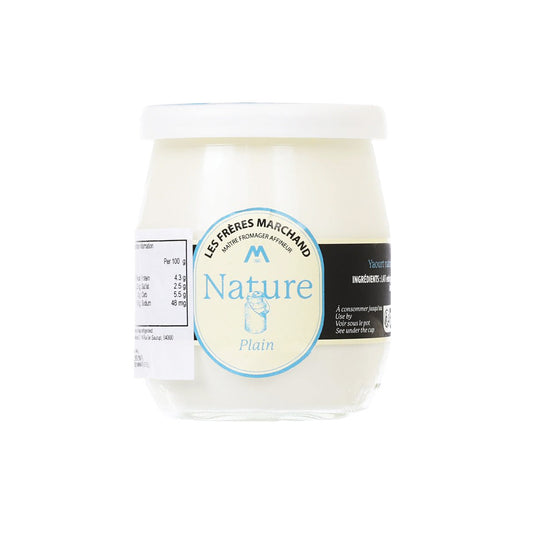 LES FRERES MARCHAND Plain Yogurt  (125g)