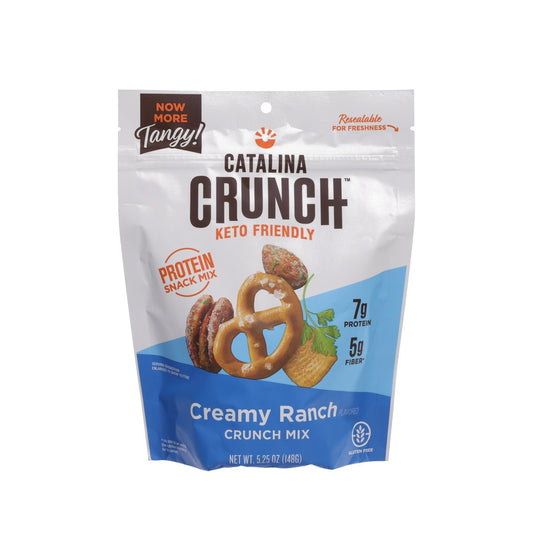 CATALINA CRUNCH Pretzel & Nuts Snack Mix - Creamy Ranch  (148g)