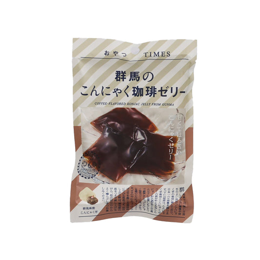 OYATSUTIMES Gunma Konnyaku Jelly - Coffee  (5pcs)