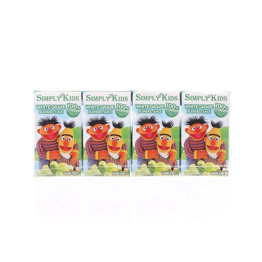 SIMPLY KIDS White Grape Blended Juice  (4 x 125mL)