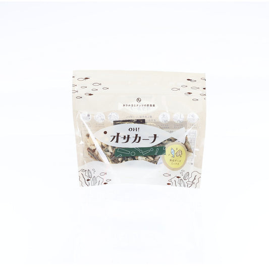 KYUNAN Oh! Sakana Snack - Dried Sardine, Almond & Cheese  (80g)