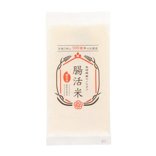TOMBOLO Hinohikari Healthy Rice with Latic Acid Bacteria and Soy Pomace - Wash-Free Rice  (150g)
