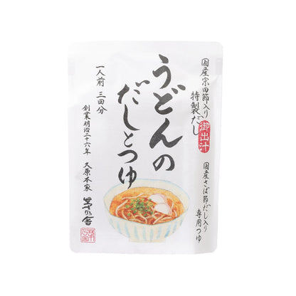 茅乃舍 烏冬湯底及麵汁  (87g)