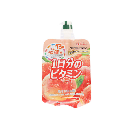 HOUSE One Day Vitamin & Dietary Fiber Peach Jelly Drink  (180g)