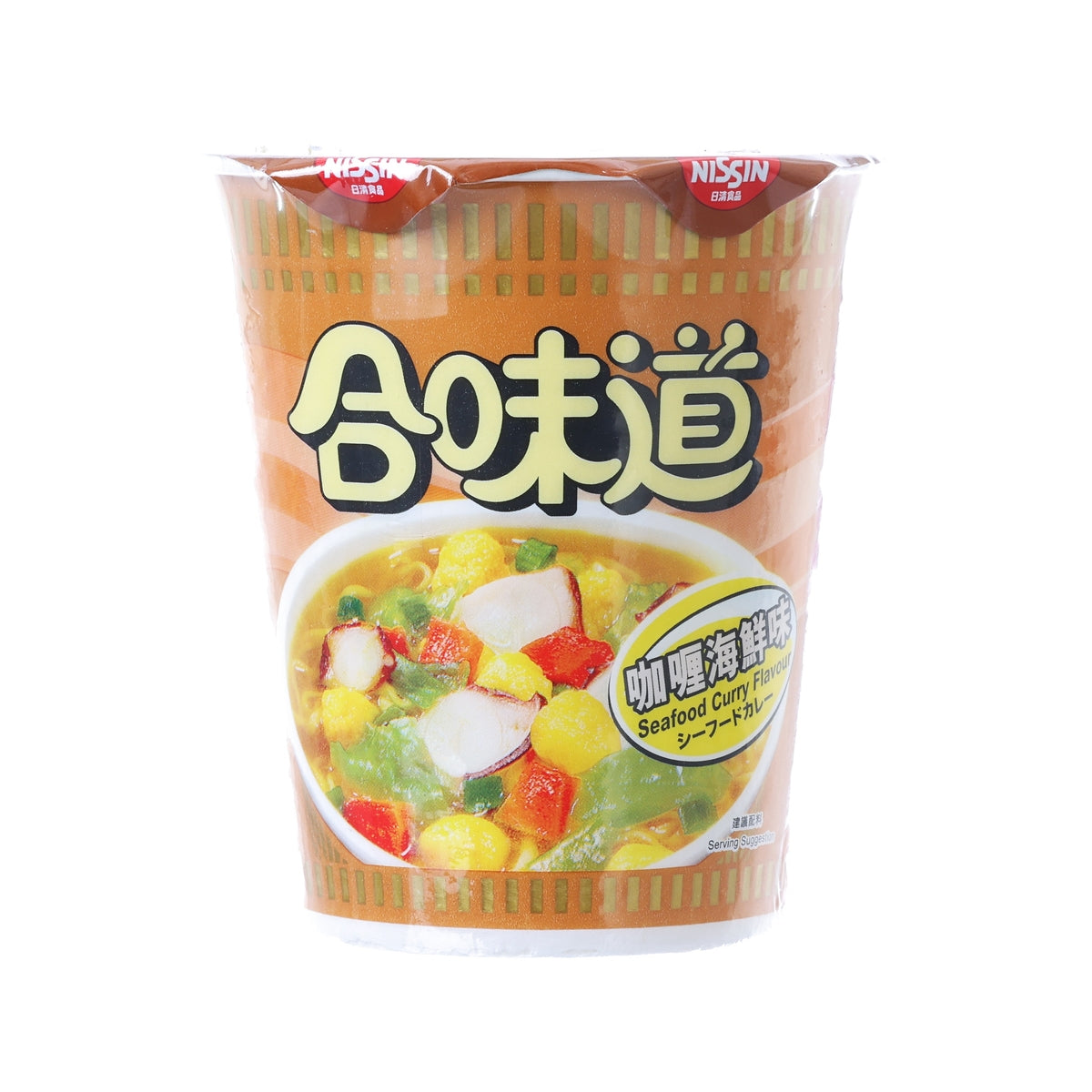 NISSIN Cup Noodles - Seafood Curry Flavour  (75g)