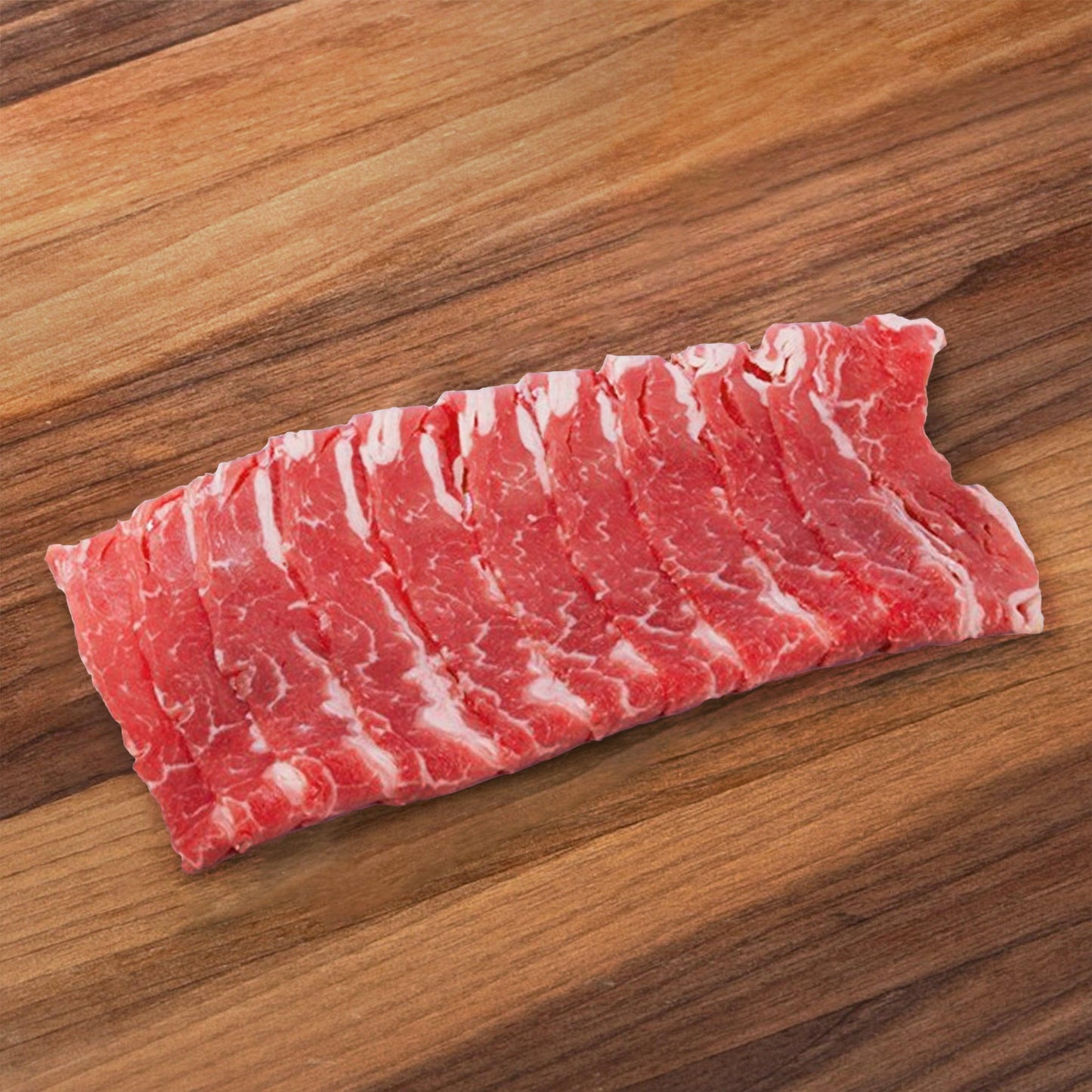 AUS ORGANIC BEEF Australian 100% Grass Fed Organic Beef Short Rib Boneless for Shabu Shabu [Previously Frozen]  (170g)