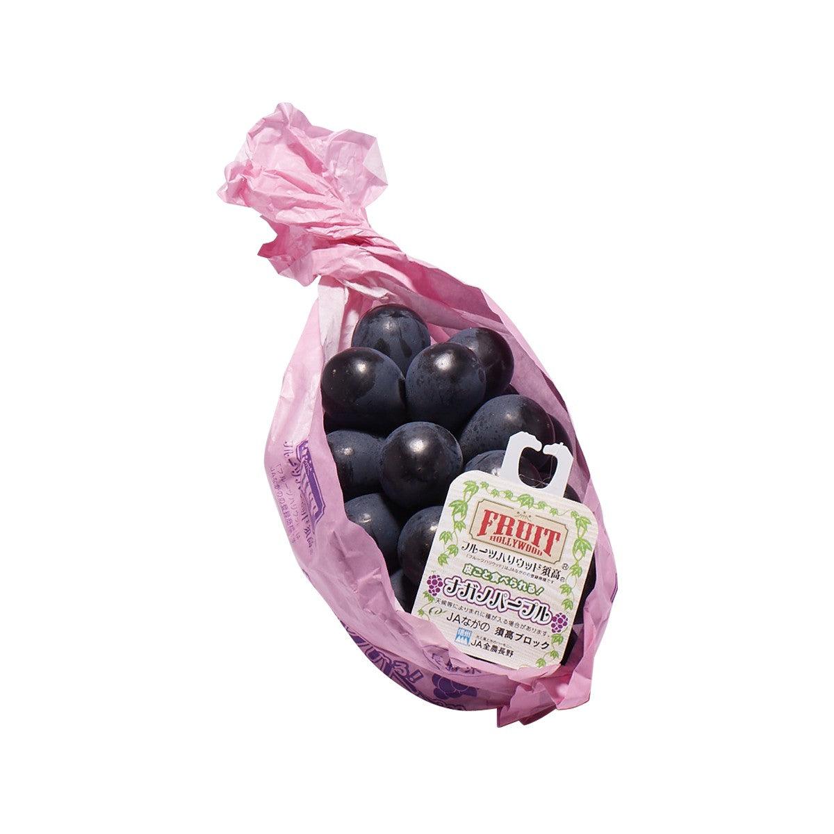Japanese Nagano Seedless Purple Grape  (600g)