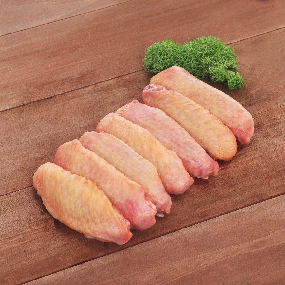 RANGER GOLD Swedish Frozen Premium Ranger Gold Yellow Chicken Mid Joint Wing  (1pack)